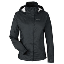 Marmot Women's Black PreCip Eco Packable Rain Jacket