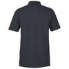 Harriton Men's Dark Charcoal Valiant Cotton Snag Protect Polo