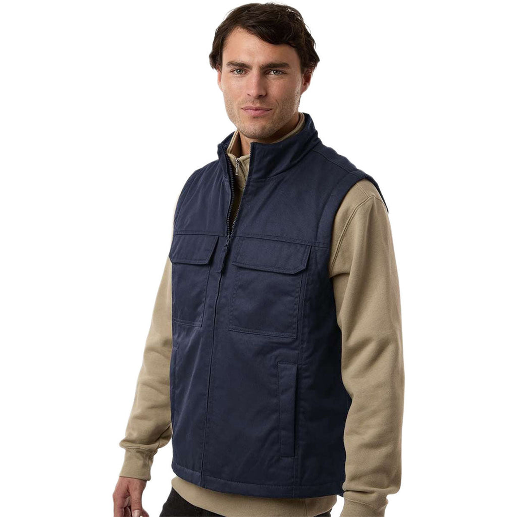 Harriton Unisex Dark Navy ClimaBloc Station Vest