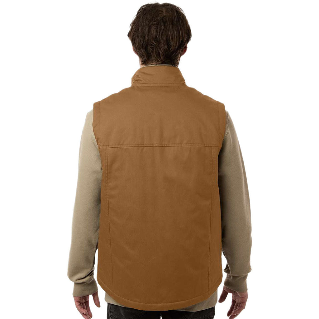 Harriton Unisex Duck Brown ClimaBloc Station Vest