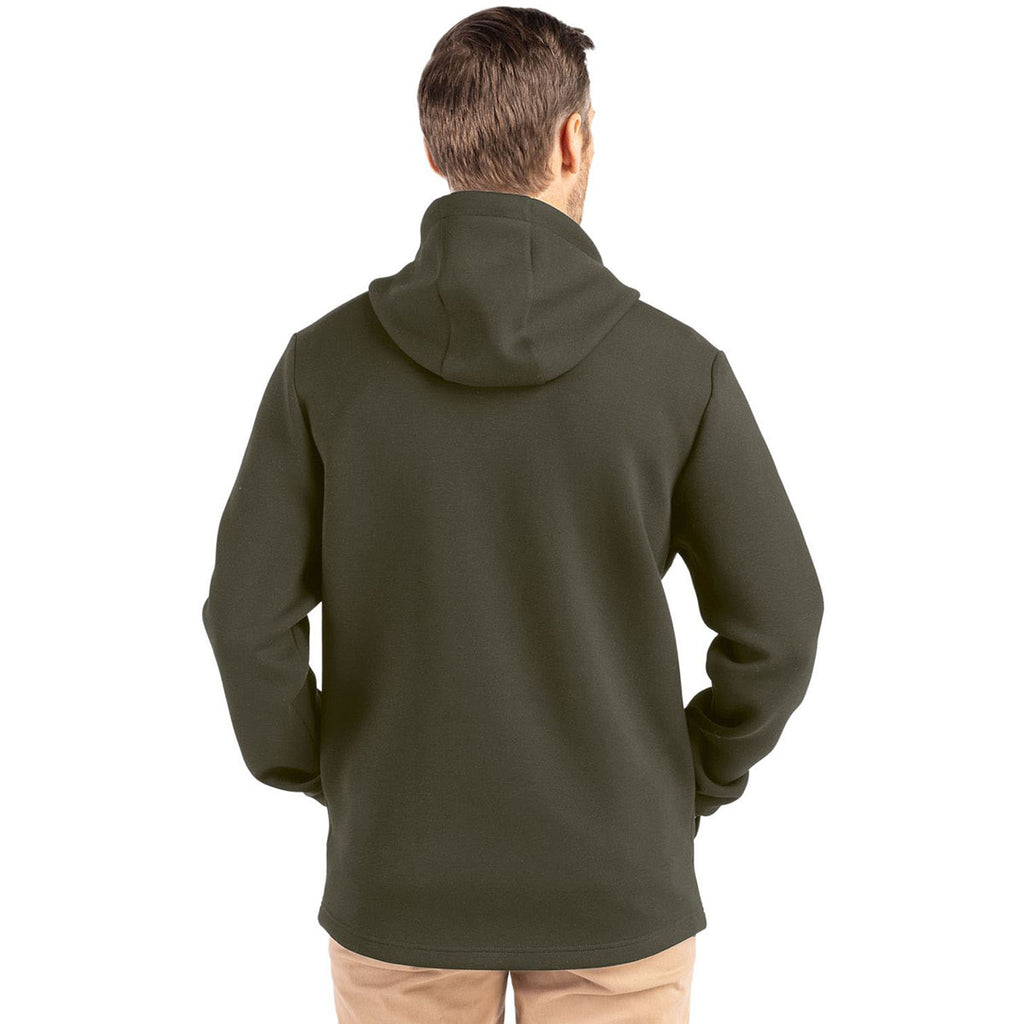 Cutter & Buck Men's Poplar Roam Epic Comfort Recycled Full Zip Hooded Jacket