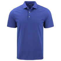 Cutter & Buck Men's Tour Blue Advantage Refresh Epic Confidence Recycled Tri-Blend Pique Polo