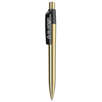 Castelli Black Maxema Mood Metal Gold Pen Black Ink