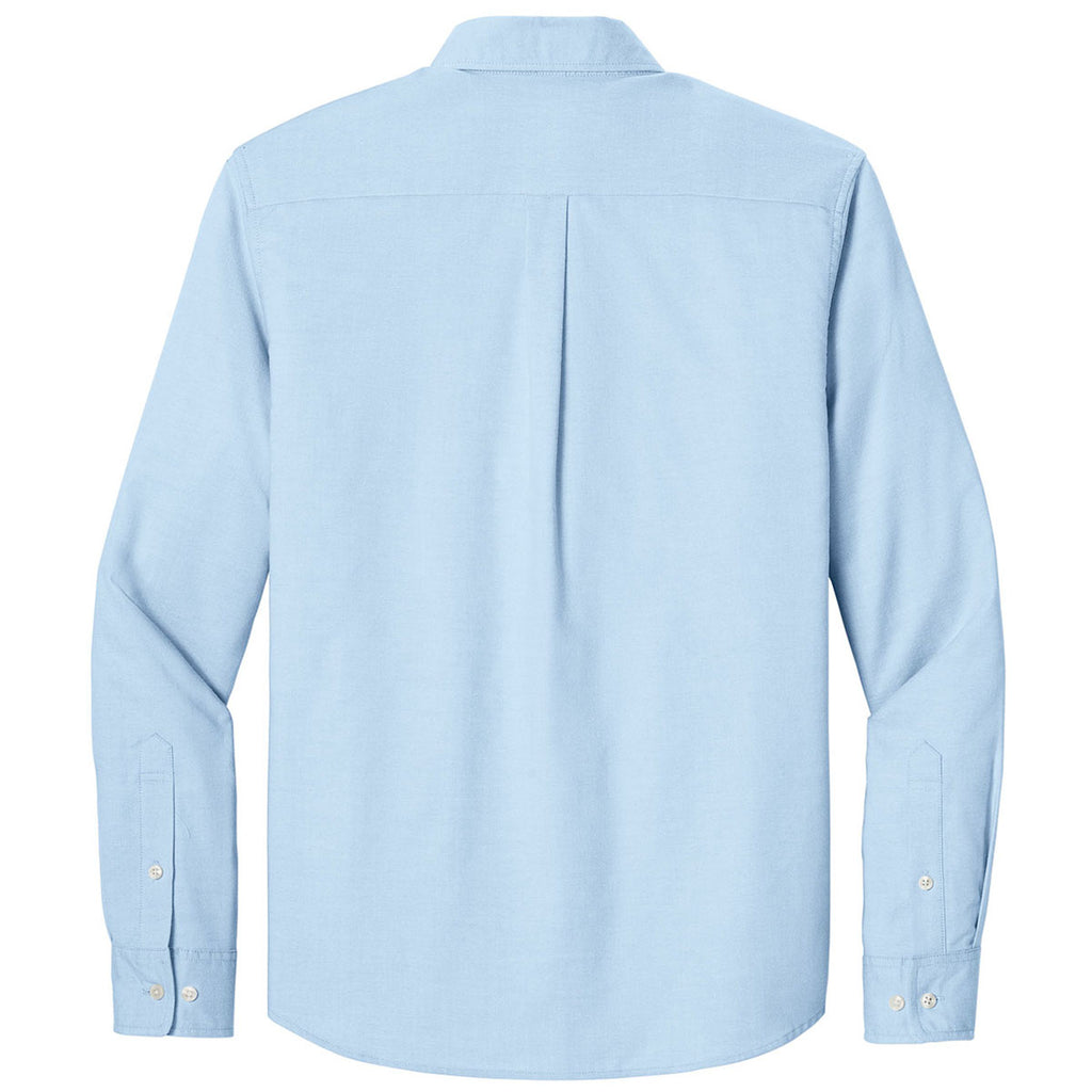 Mercer+Mettle Men's Light Blue Long Sleeve Modern Oxford Shirt