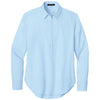 Mercer+Mettle Women's Light Blue Long Sleeve Modern Oxford Shirt