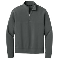 Mercer+Mettle Men's Storm Grey Linear Texture 1/4-Zip