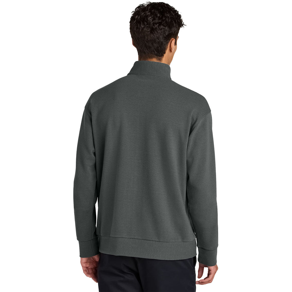 Mercer+Mettle Men's Storm Grey Linear Texture 1/4-Zip