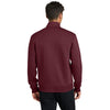 Mercer+Mettle Men's Burgundy Soft Spacer 1/4-Zip
