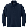 Mercer+Mettle Women's Night Navy Soft Spacer Full-Zip