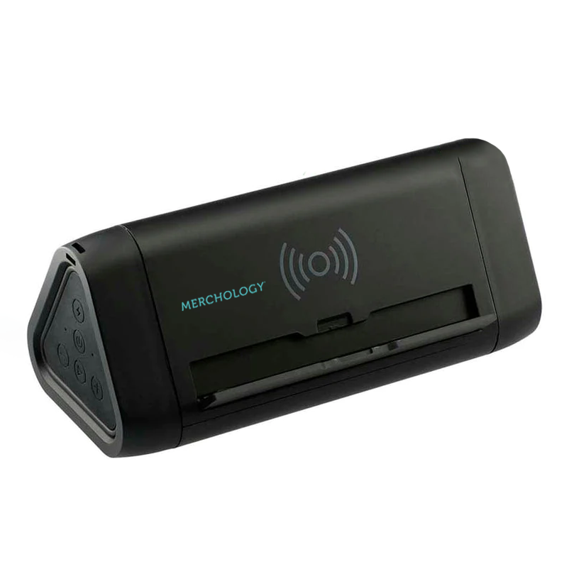 MerchPerks High Sierra Waterproof Speaker & Wireless PowerBank