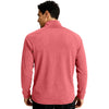 Clique Men's Red Heather Dash Recycled Quarter Zip Pullover