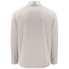 Clique Men's Silver Grey Heather Dash Recycled Quarter Zip Pullover
