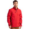 Clique Men's Red Tempest Waterproof Full Zip Softshell Jacket