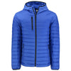 Clique Men's Royal Blue Valhalla Full Zip Puffer Jacket