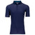 Greyson Men's Maltese Blue Wind and Water Symbol Polo