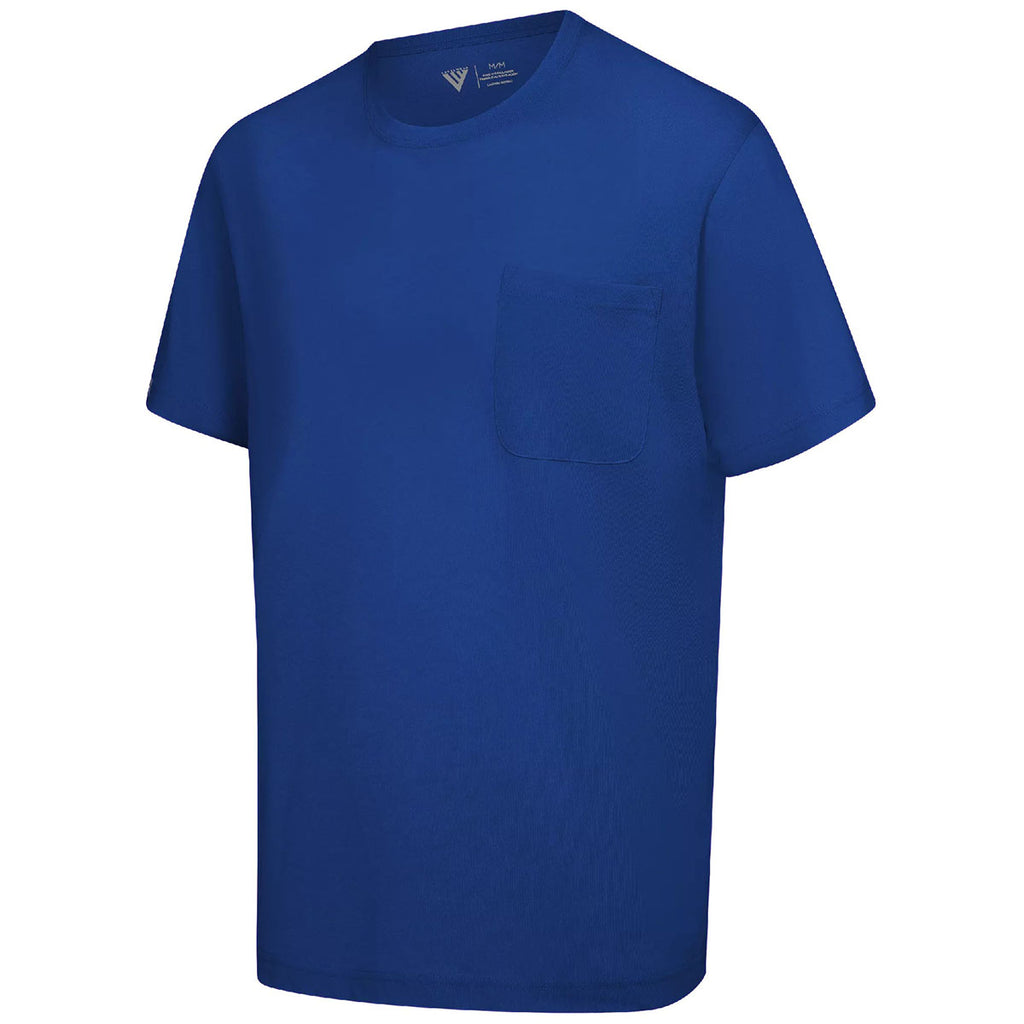 Levelwear Men's Team Royal Focal Pocket Tee