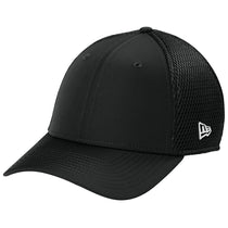 New Era Black 39THIRTY Performance Stretch Mesh Cap