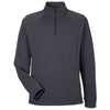 North End Men's Carbon Rhythm Waffle Quarter-Zip Pullover