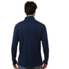 North End Men's Classic Navy/Carbon JAQ Stretch Performance Quarter-Zip