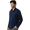 North End Men's Classic Navy/Carbon JAQ Stretch Performance Quarter-Zip