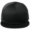 New Era Black Pivot Flat Bill Snapback Cap
