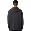 North End Men's Black Heather Spirit Textured Hooded Pullover