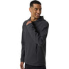 North End Men's Black Heather Spirit Textured Hooded Pullover