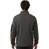 North End Men's Black/Grey Jasper Full-Zip Fleece Jacket
