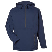 North End Men's Classic Navy/Carbon Aura Lightweight Packable Anorak