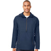 North End Men's Classic Navy/Carbon Aura Lightweight Packable Anorak