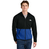 The North Face Men's TNF Blue/ TNF Black Double-Knit Full-Zip Hoodie