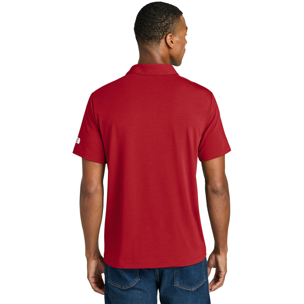 The North Face Men's TNF Red Canyon Crest Polo