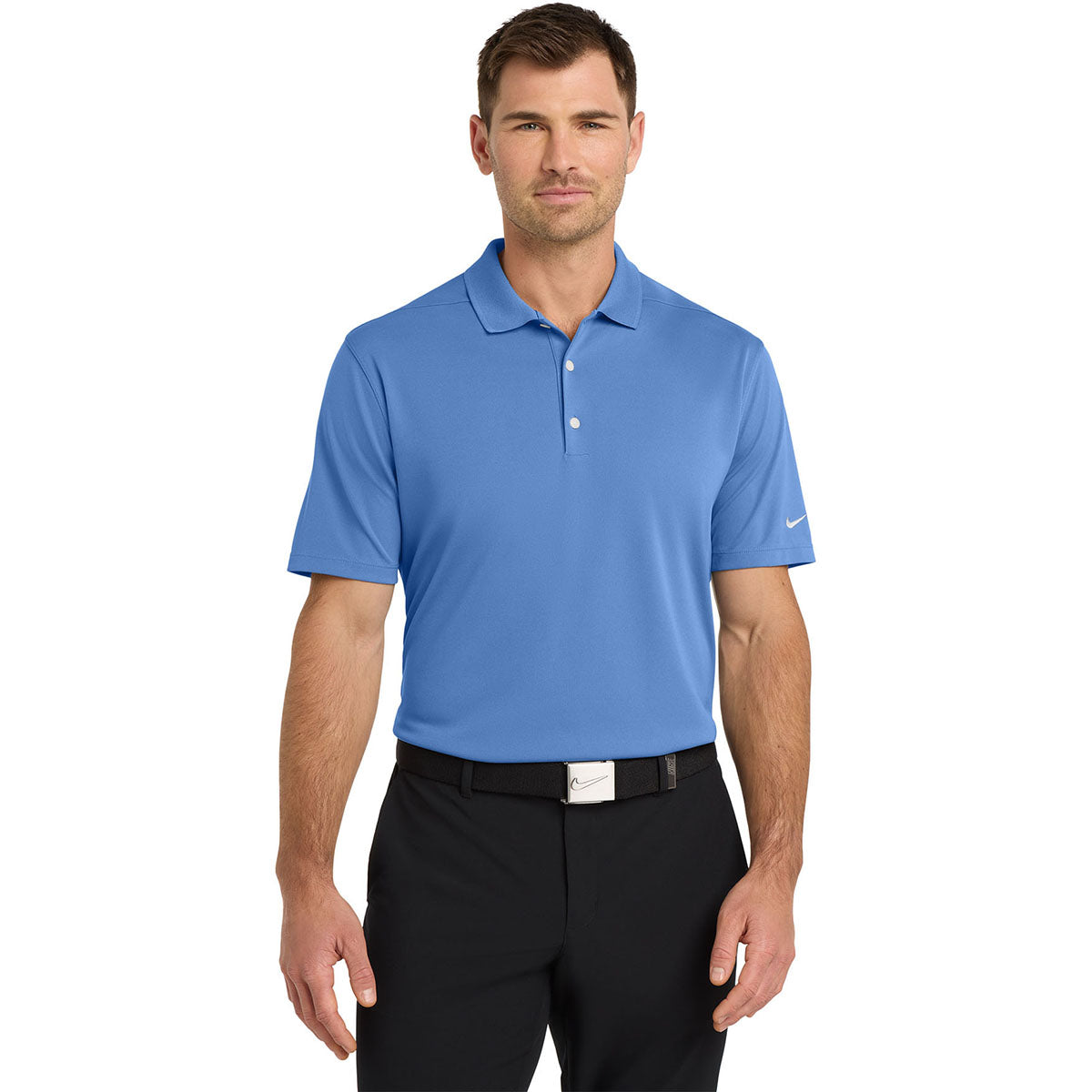 Nike Men's Valor Blue Dri-FIT Micro Pique 2.0 Polo
