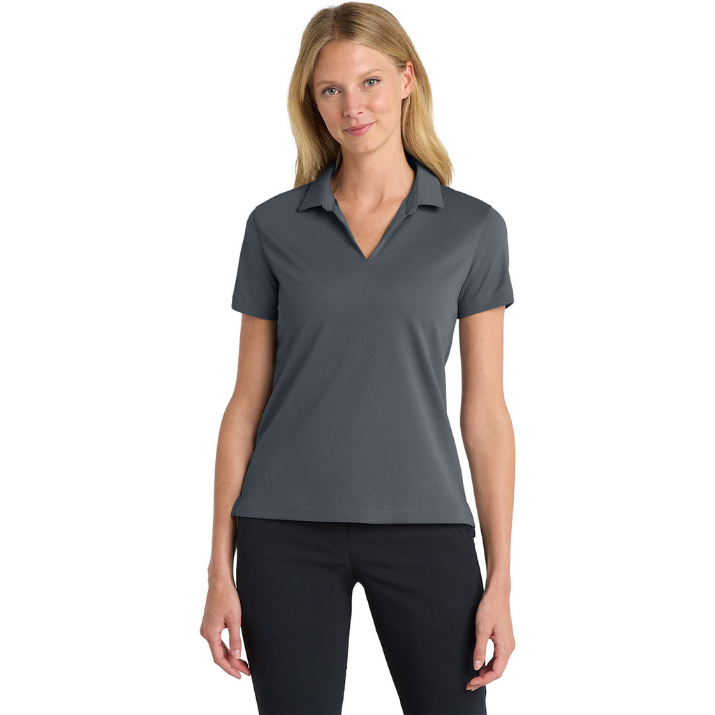 Nike Women's Anthracite Dri-FIT Micro Pique 2.0 Polo