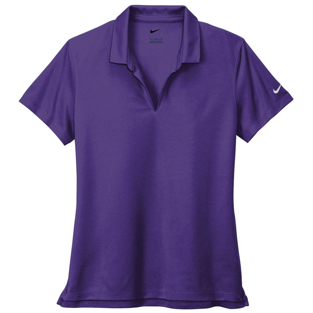 Nike Women's Court Purple Dri-FIT Micro Pique 2.0 Polo