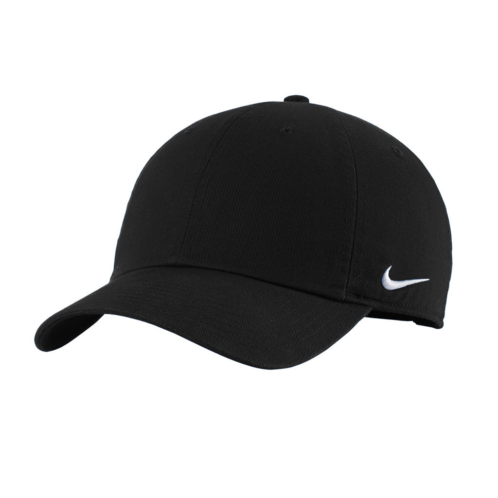 nike black heritage cap