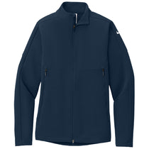 Nike Men's Navy Full-Zip Soft Shell Jacket