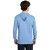 Next Level Men's Heather Columbia Blue Apparel CVC Long Sleeve Hoodie