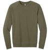 Next Level Men's Military Green Laguna Raglan Sweatshirt