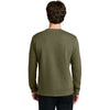 Next Level Men's Heather Military Green Apparel Adult Malibu Crewneck Sweatshirt