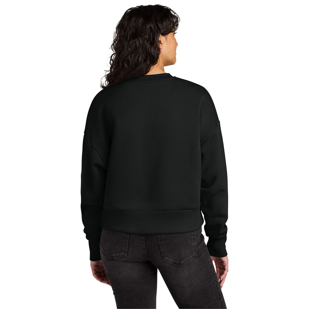 Next Level Women's Black Heavyweight Sweatshirt