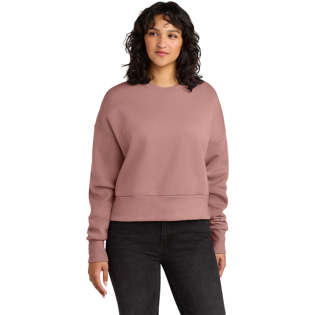 Next Level Women's Desert Pink Heavyweight Sweatshirt
