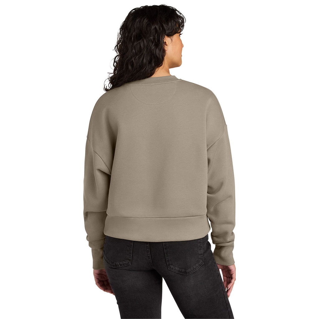 Next Level Women's Tan Heavyweight Sweatshirt