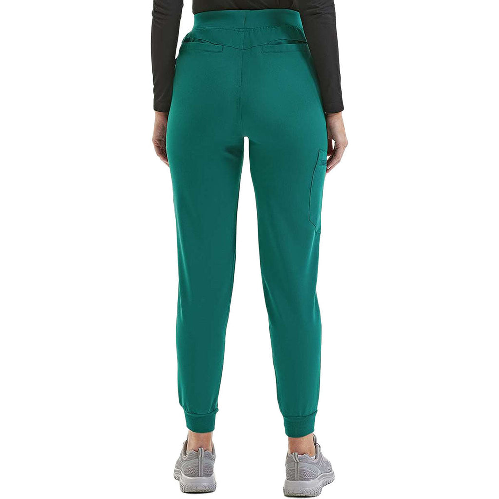 Onna Women's Clean Green Energized Stretch Jogger Scrub Pants
