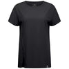 Verve Women's Black Influx Short Sleeve Tee
