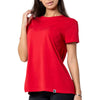 Verve Women's Flame Red Influx Short Sleeve Tee