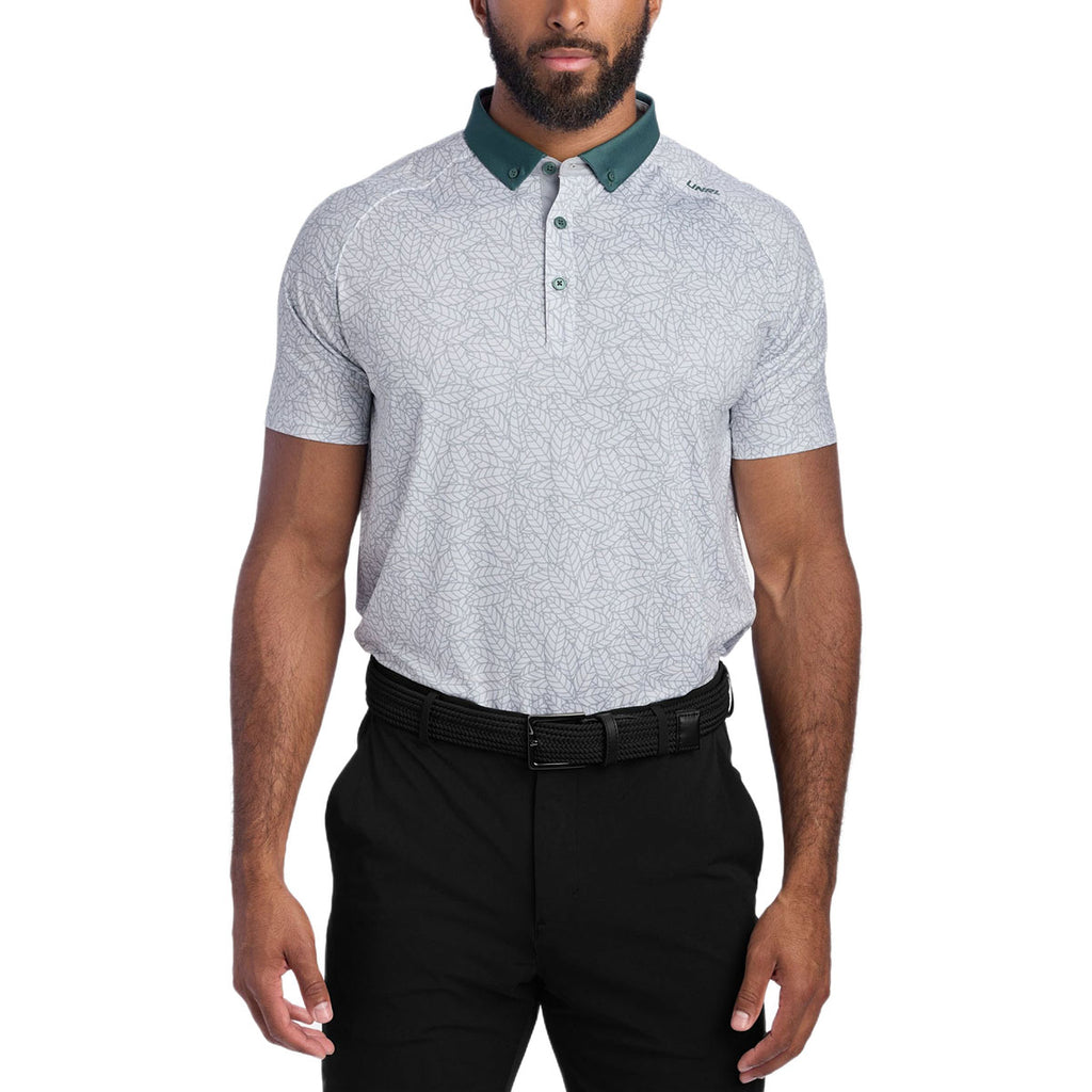 UNRL Men's Core Grey Oasis Polo