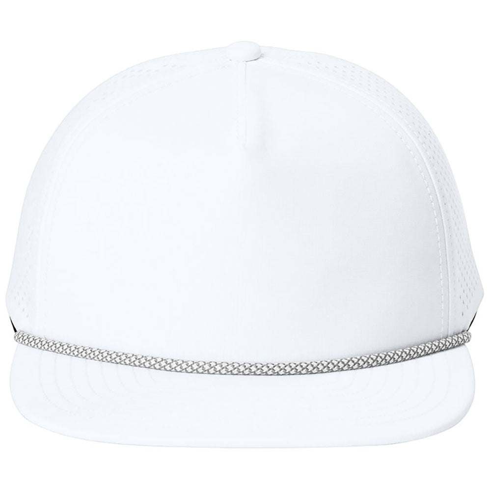 OGIO White 5-Panel Rope Performance Cap