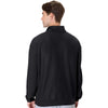 Hanes Unisex Black Beefy Sweats Premium Heavyweight Quarter-Zip Sweatshirt