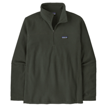 Patagonia Men's Old Growth Green Micro D Fleece 1/4-Zip